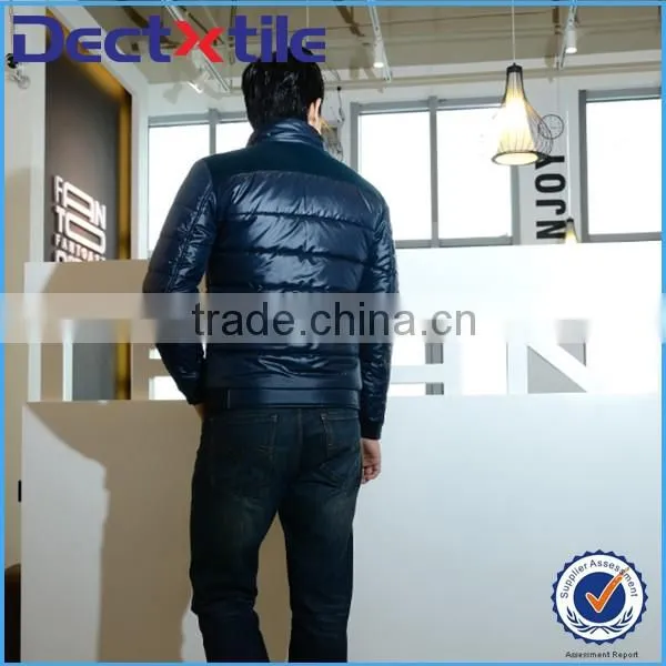 Light cotton clothes black warm jacket wholesale china supplier