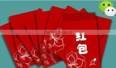 Popular factory made red envelope /printing cardboard envelopes(3w01)