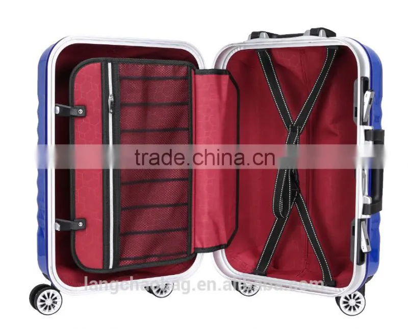 2015 New Products Four Colors For Traveling Spinner Wheels Luggage Bag And Case