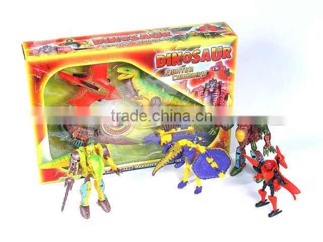 2013 Promotional Toys Super Combined Dinosaur-Robot(4-in-1)
