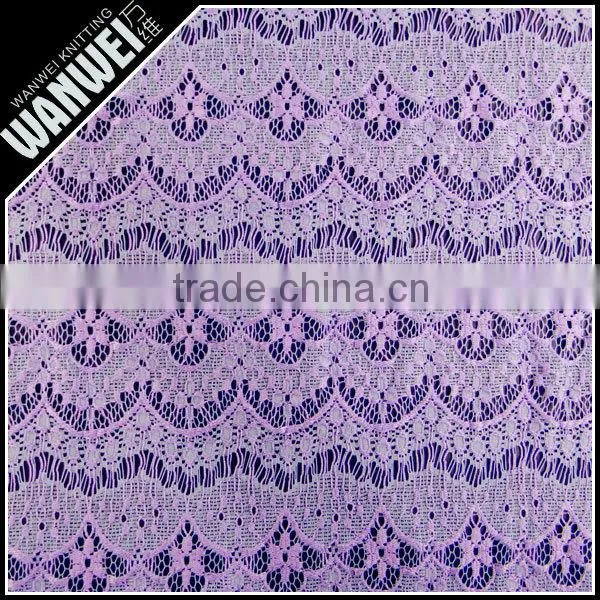 70% Off Red Color Lace Fabric - Nylon Cotton- Width 150cms Fabric For Underwear or Girl Dress 1301