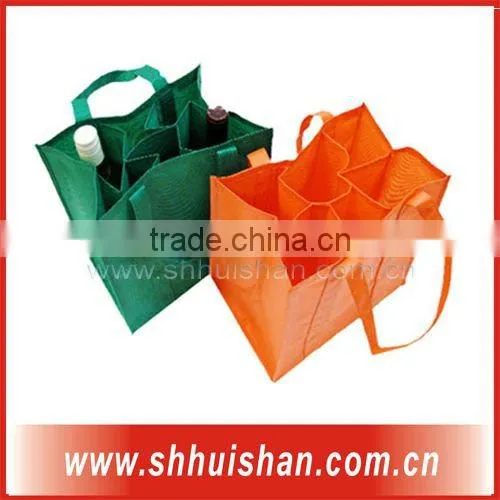 Eco-friendly High quality non-woven bottle bag