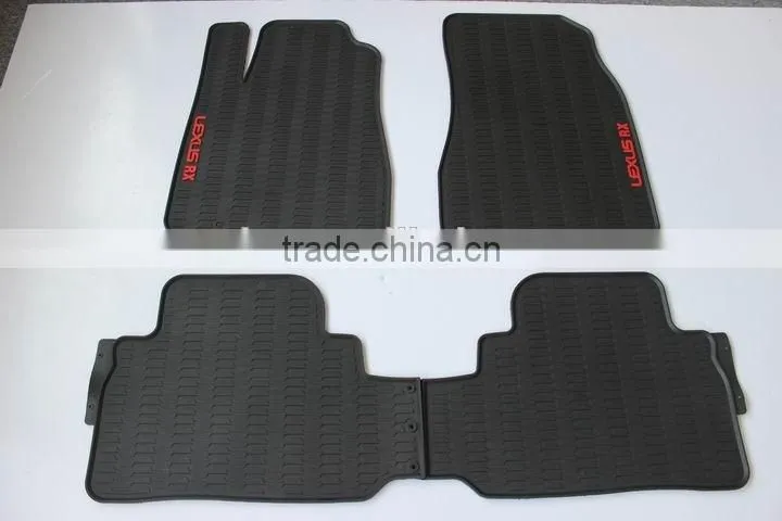 Custom 2016 New Full Set Position Rubber PVC Auto Car Floor Mats For TOYOTA LEXUS
