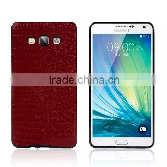 Best selling case , special wild pattern PU alligator case for samsung galaxy A5