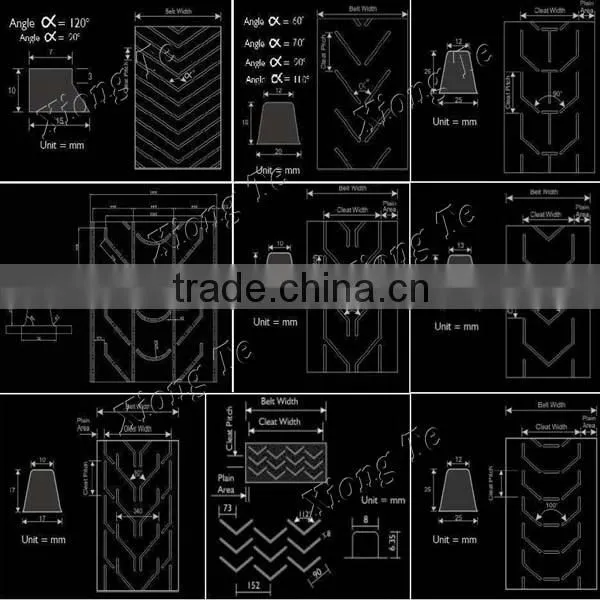 chevron conveyor belt chevron rubber conveyor belt