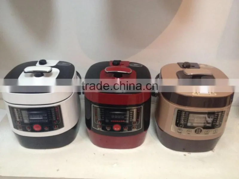 5L Electric Pressure Cooker with attractive Golden color (ZH-A507G)