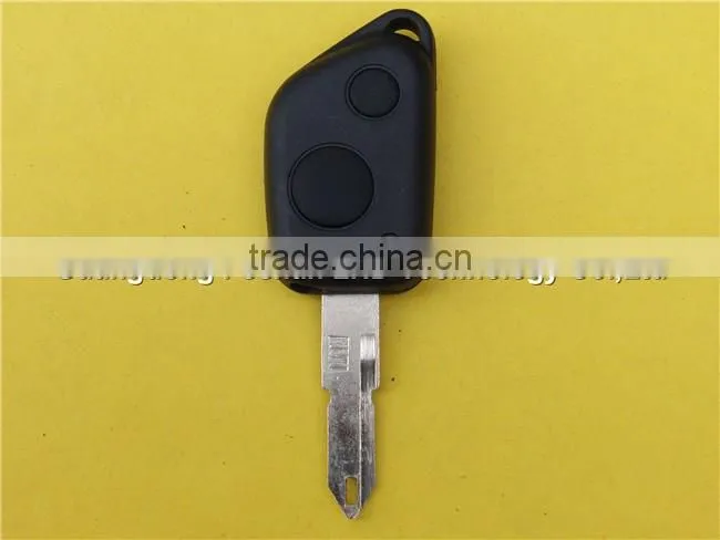 Qualified PEUGEOT car key for Peugeot 206 2 button car remote key shell case no logo