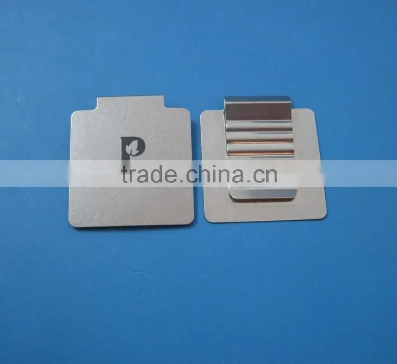 Promotional cheap custom shape stainless steel metal paper clip