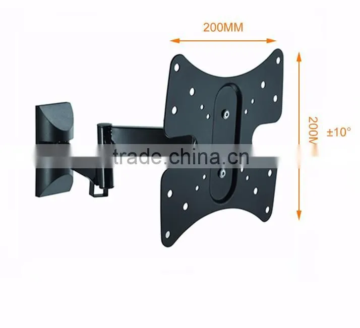 Single swing arm bracket lcd tv wall mount bracket
