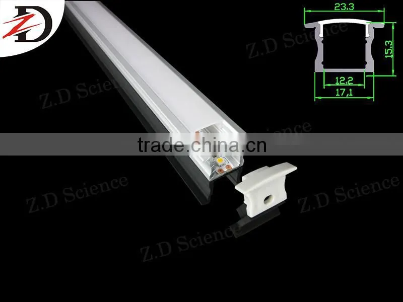 Recessed LED Linear Lighting Fixture Profile Aluminium LED 1M Aluminium LED Profile