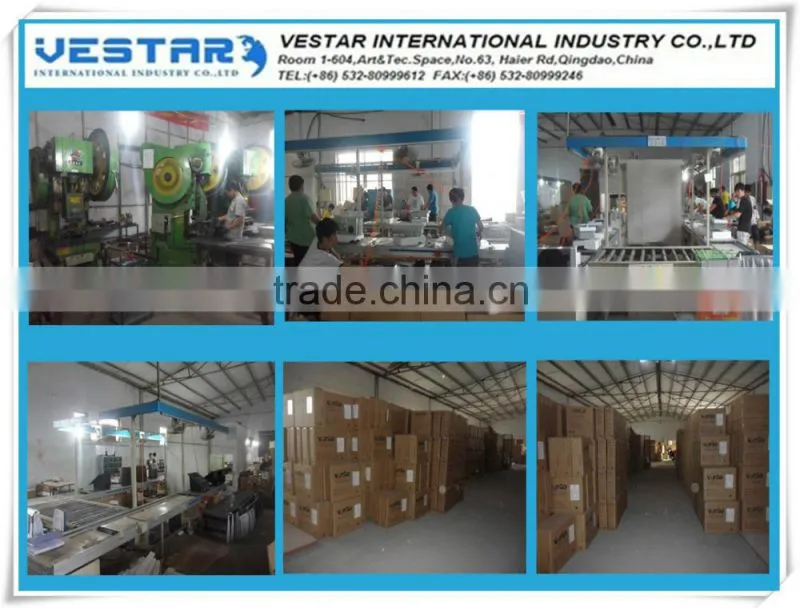 Vestar 60cm baffle filter chimney cooker hood for sale