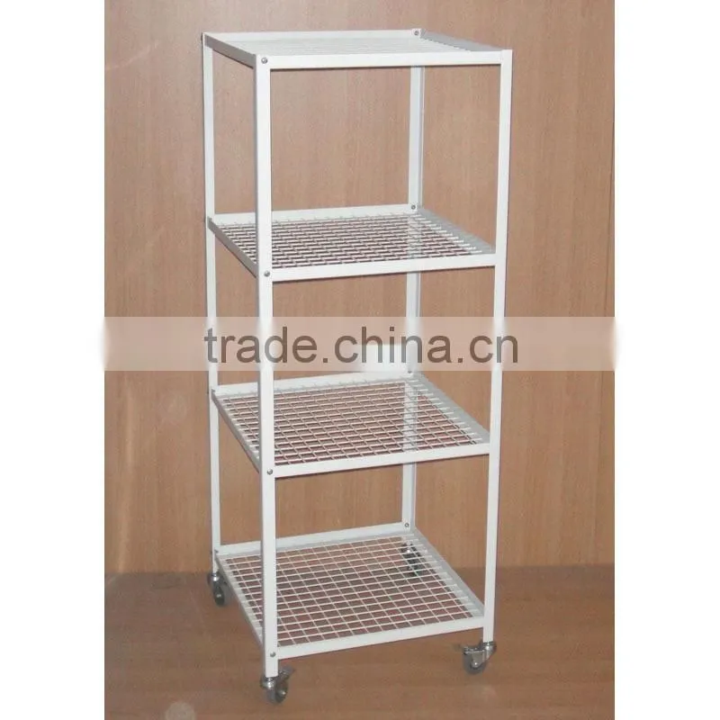high quality 4 tier heavy duty metal layer rack with trade assurance
