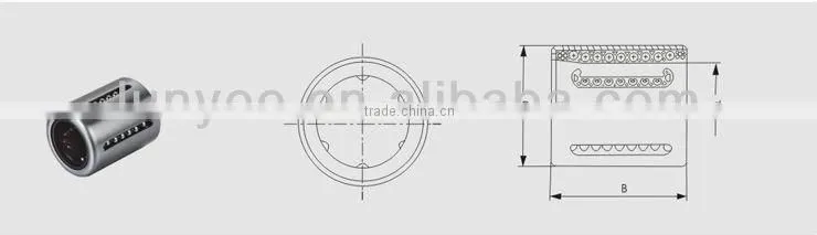 KH pessing bush linear bearing slide