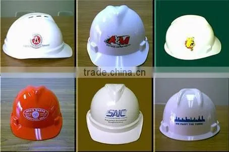 4 color safety helmet pad printing machine