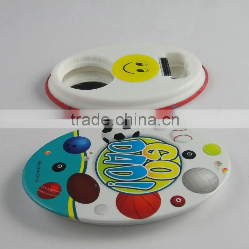 Hot sale round promotion bottle opener