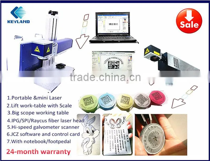 Keyland Laser Engraver Rotary Ring Jewellery