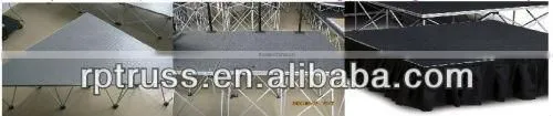 Hot sell White Wedding Stage/ smart staging for outdoor events stage