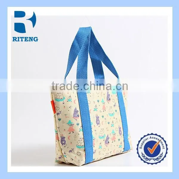 Color Print Portable Thermal Insulation Cooler Bag