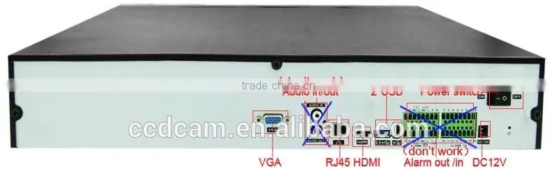 32CH Onvif NVR h.264 network video recorder for wholesales