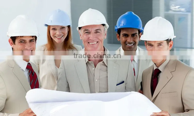 builing wokers working safety helmet