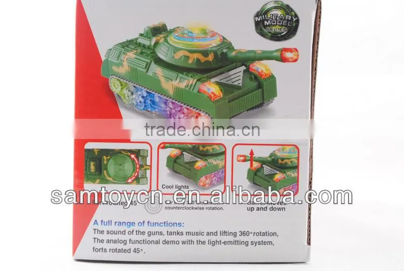 1:24 electric tank with light & music