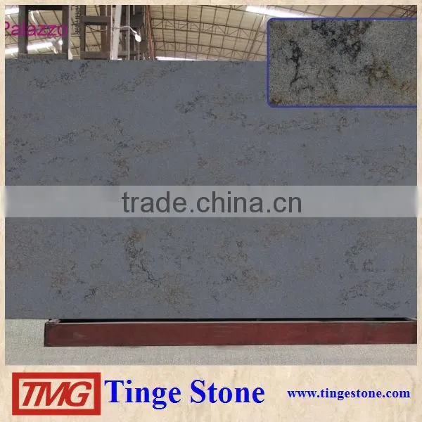 Chinese white kitchen artificial stone countertop