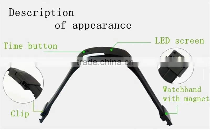 Fashion Design Ultra Thin Sports Silicone Digital Unisex LED Sports Bracelet Wrist Watch