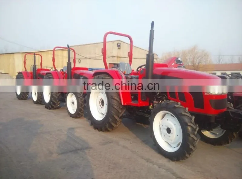 China Agricultural Machinery Cheap 4WD 80hp Farm Tractor For Sale