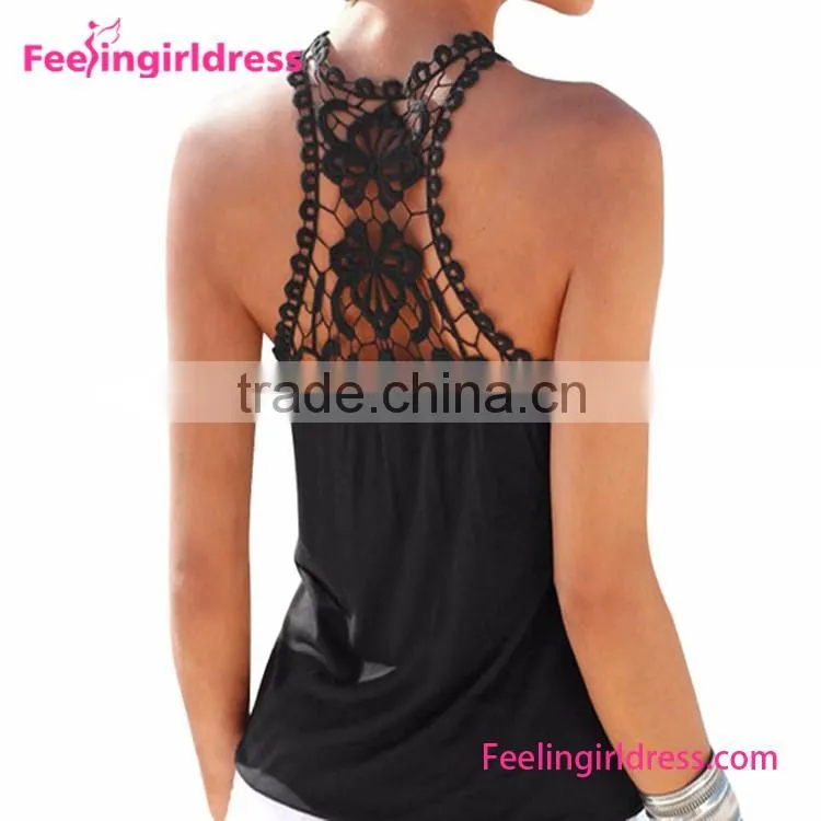 Latest styles office wear fashion cutting blouse for ladies
