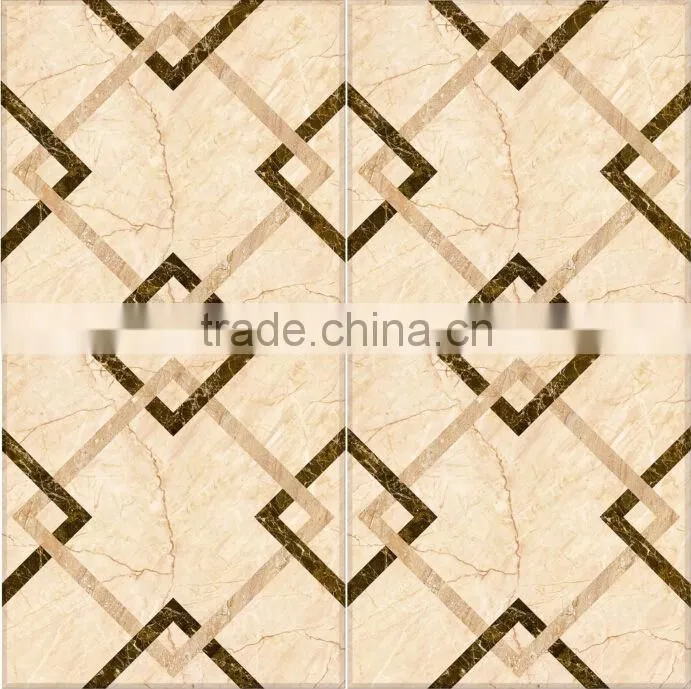 Hot sale 60x60 inkjet floor tiles patterned