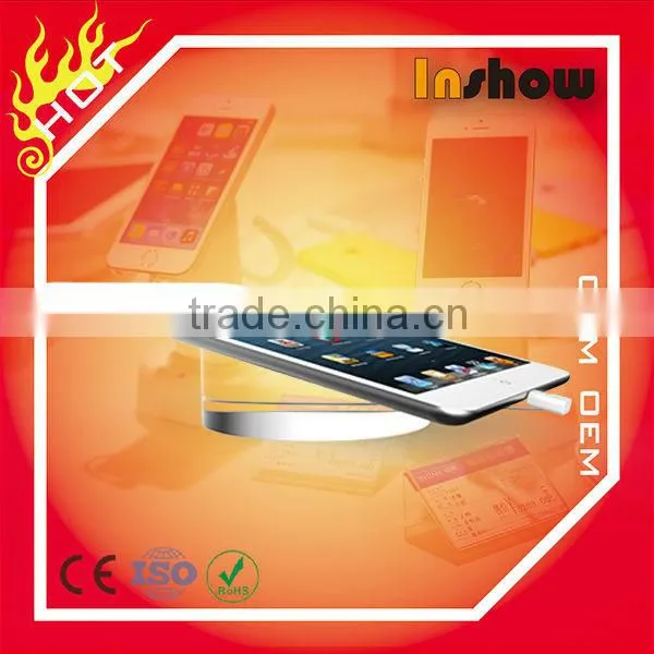 7" tablet pc display support with alarm system