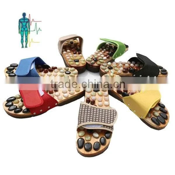 Best Seller Natural Pebble Stone Massage Slipper