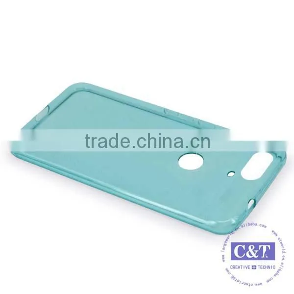 C&T Popular ultra-thin transparent soft tpu gel case back cover for huawei nexus 6p