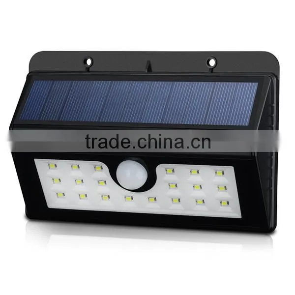 High power home use Solar led outdoor wall light