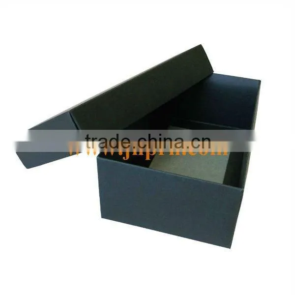 Grey cardboard box