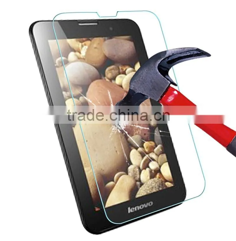 Ultra thin 0.33MM 9H Arc edge 2.5D Tempered Glass Front Screen Protector Film for Lenovo 7 inch tablet