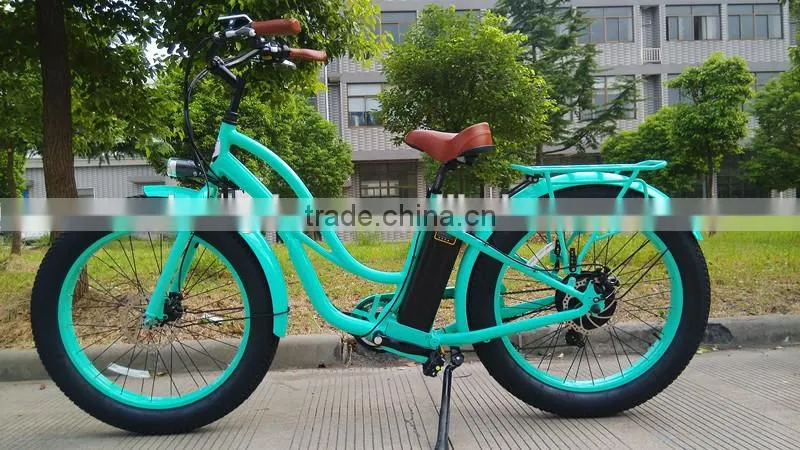 2015 china new model mountain electric sport bike 250w fat tire