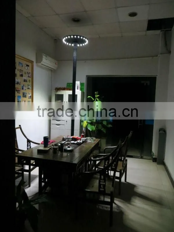 solar pole light with sensor,solar pole led sensor light export from China