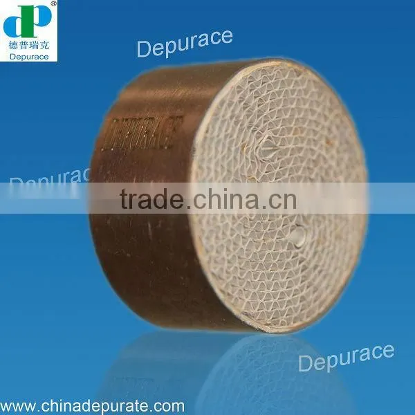 Small universal metal honeycomb for cutt-off saw catalyst