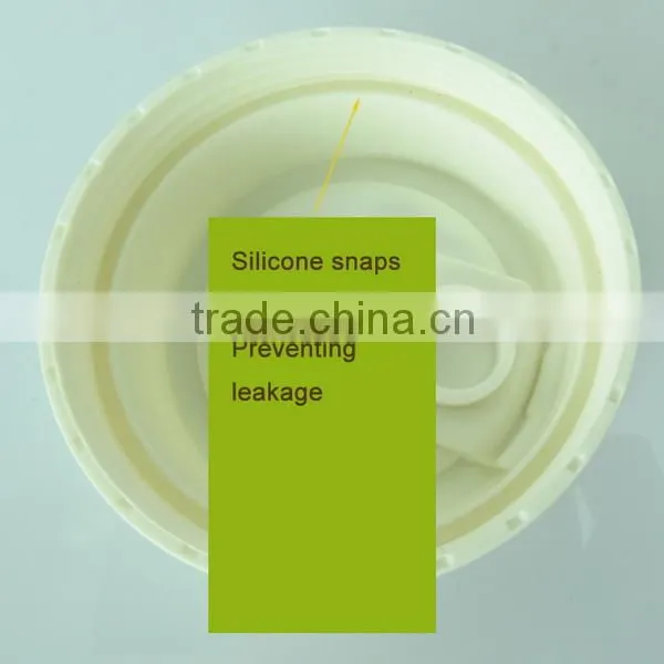 380ML clear plastic tumbler on-the-go with carrying hook