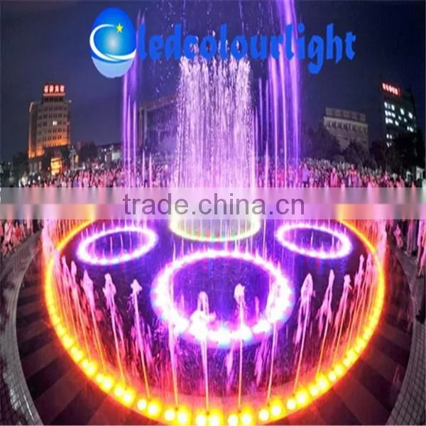 CE RoHS Approved Manual Address Setting Colorful DMX GBR Led Fountain Lights