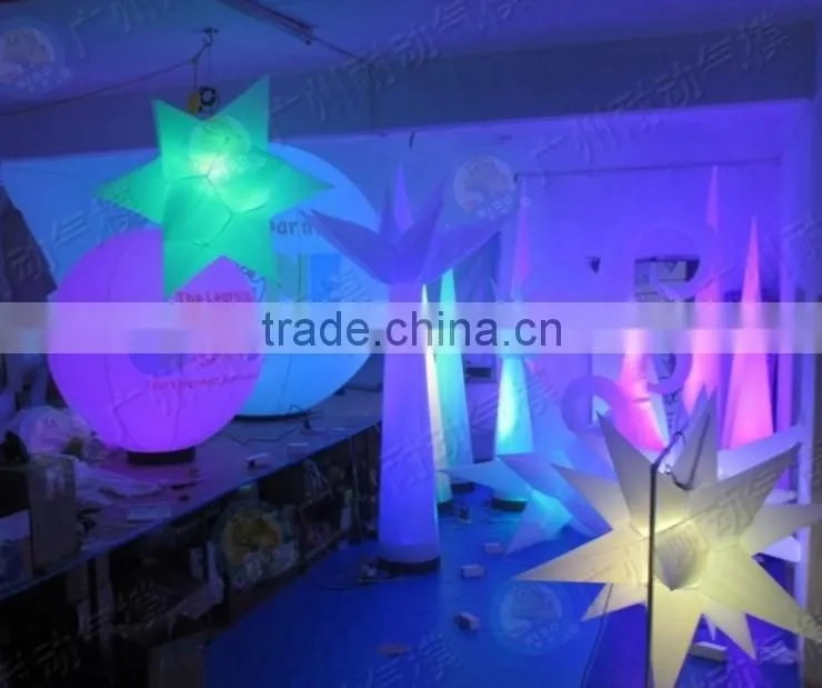 party decoration inflatable balloon with LED light