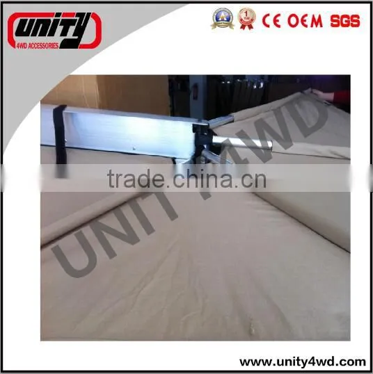 OEM auto engin waterproof roof tent /car awning/awning parts for 4x4 truck