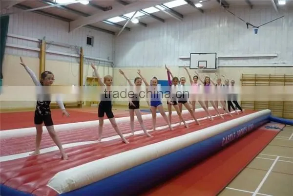 Hot selling inflatable air track for gym
