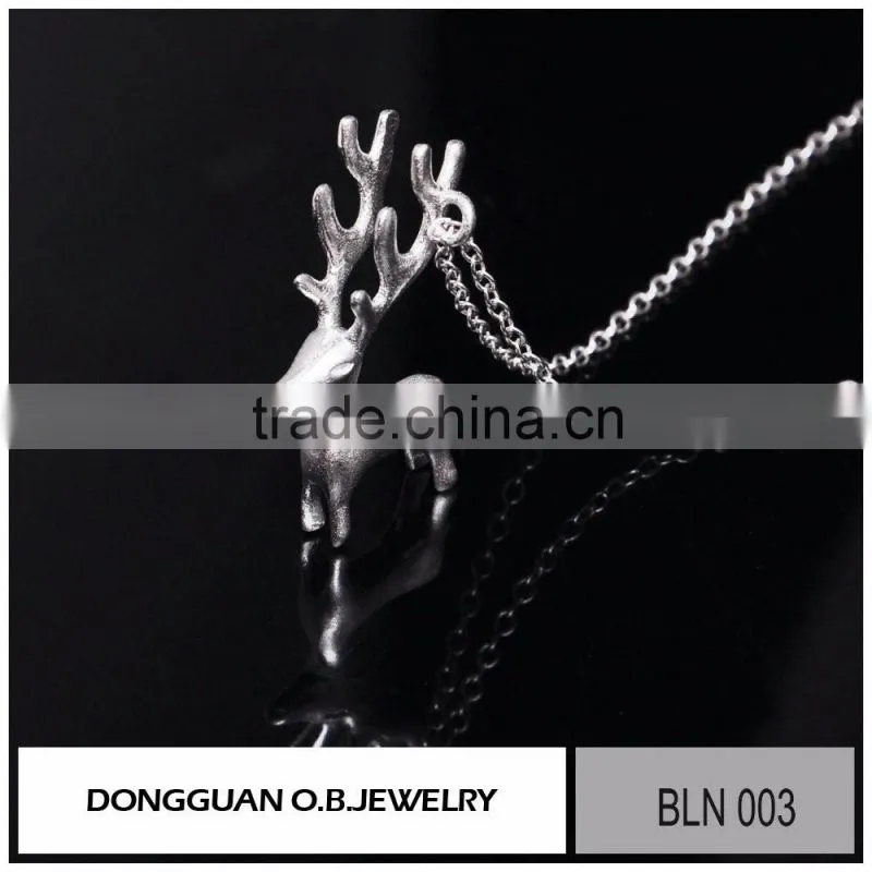18K gold chain necklace designs fashion silver animal necklace