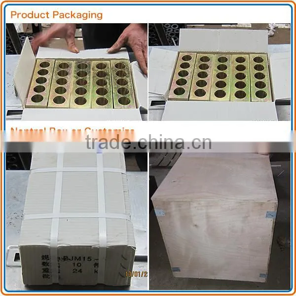 15.24mm pc strand post tension slab steel anchor