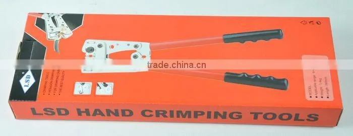 LSD High Quality10years LX-50B non-insulated cable links 6-50mm2 heavy duty Copper Y.O tube terminal electrical crimping tool