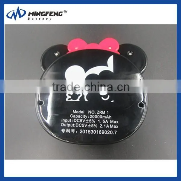 5200mAh Disney Mickey Mouse Cartoon USB Mobile Charger Power