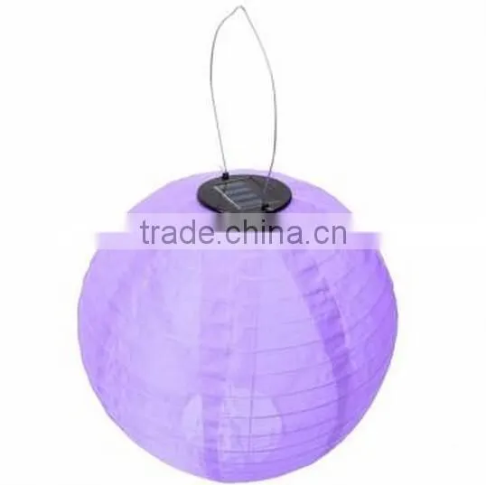 12 inch Solar LED Lantern / Garden Lamp Decor / led solar camping lantern