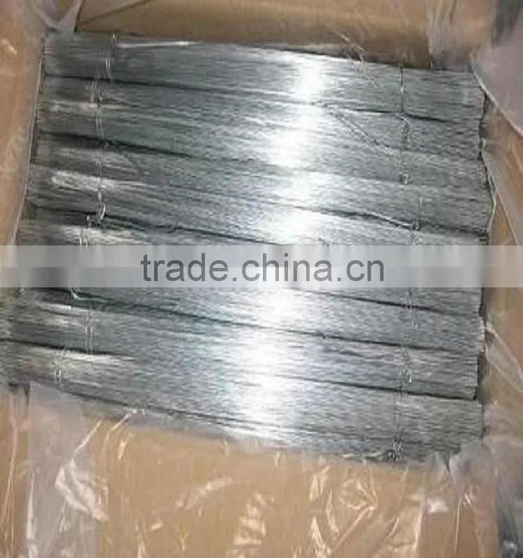 Low Price Electro Galvanized Straight Cut Wire from JINZHOU FACTORY